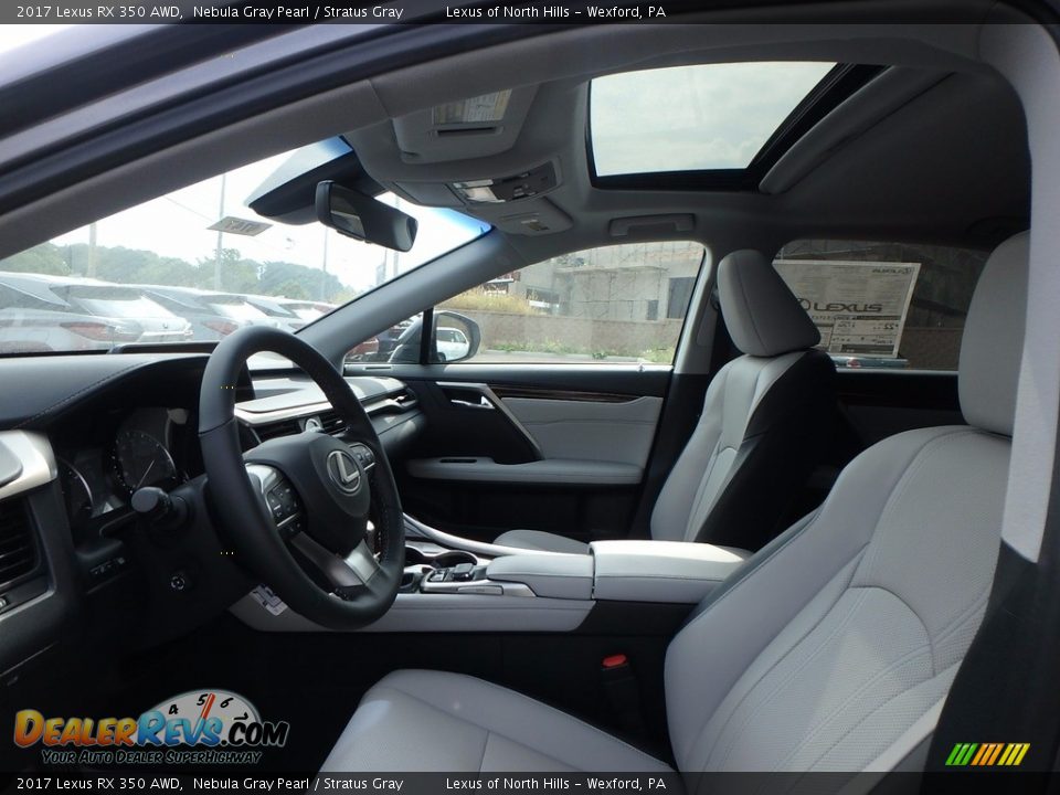 2017 Lexus RX 350 AWD Nebula Gray Pearl / Stratus Gray Photo #7