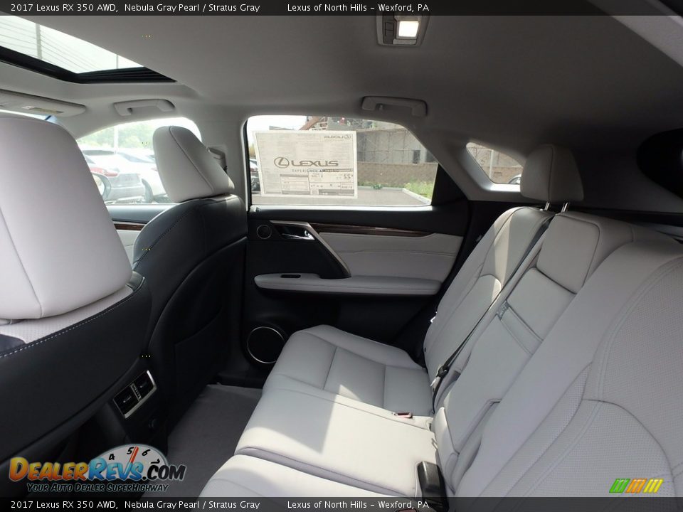 2017 Lexus RX 350 AWD Nebula Gray Pearl / Stratus Gray Photo #8