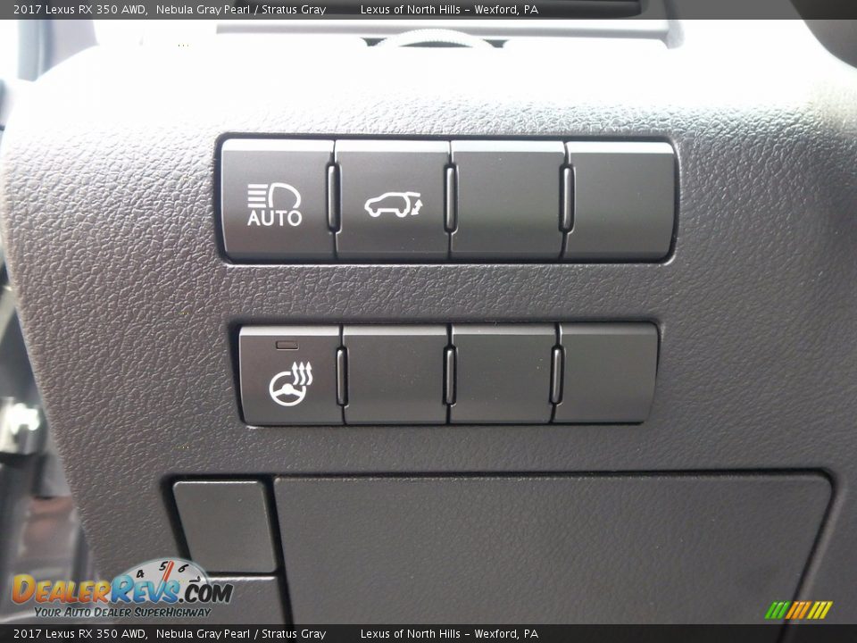 2017 Lexus RX 350 AWD Nebula Gray Pearl / Stratus Gray Photo #12