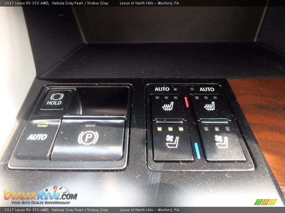 2017 Lexus RX 350 AWD Nebula Gray Pearl / Stratus Gray Photo #14