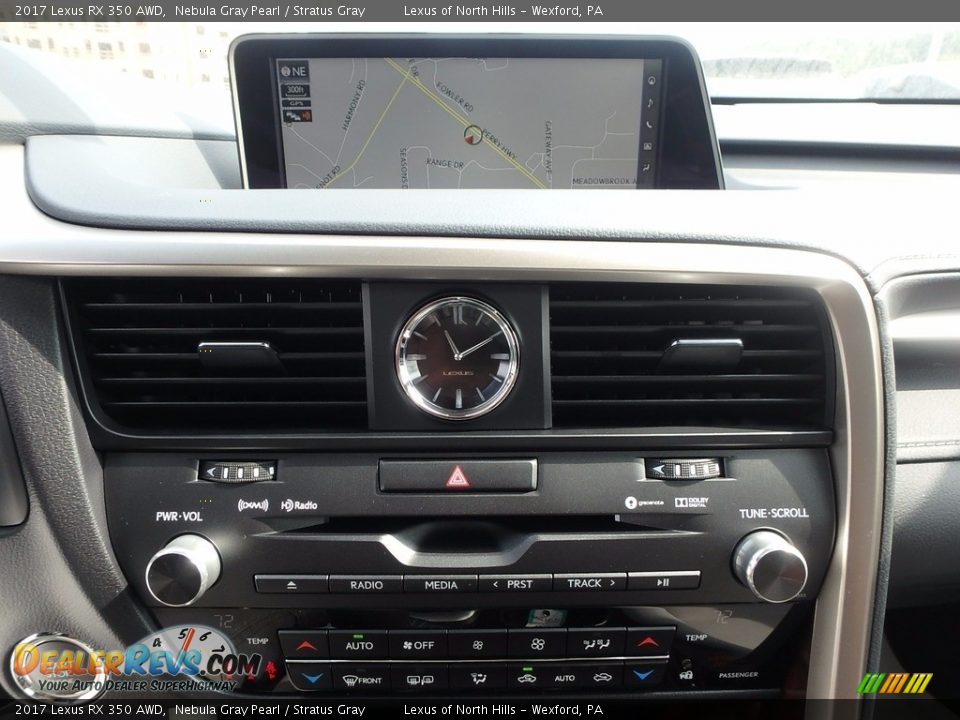 2017 Lexus RX 350 AWD Nebula Gray Pearl / Stratus Gray Photo #15
