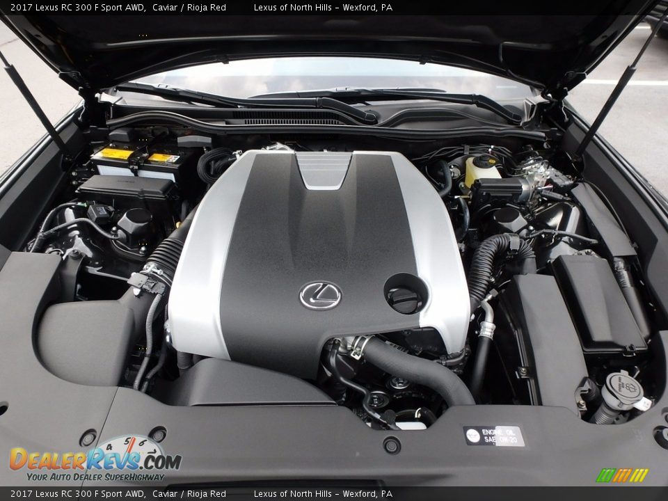 2017 Lexus RC 300 F Sport AWD 3.5 Liter DOHC 24-Valve VVT-i V6 Engine Photo #6