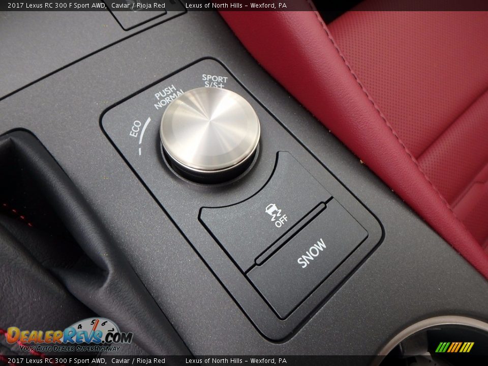 Controls of 2017 Lexus RC 300 F Sport AWD Photo #15