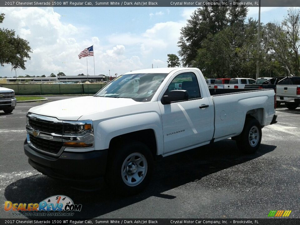 2017 Chevrolet Silverado 1500 WT Regular Cab Summit White / Dark Ash/Jet Black Photo #1