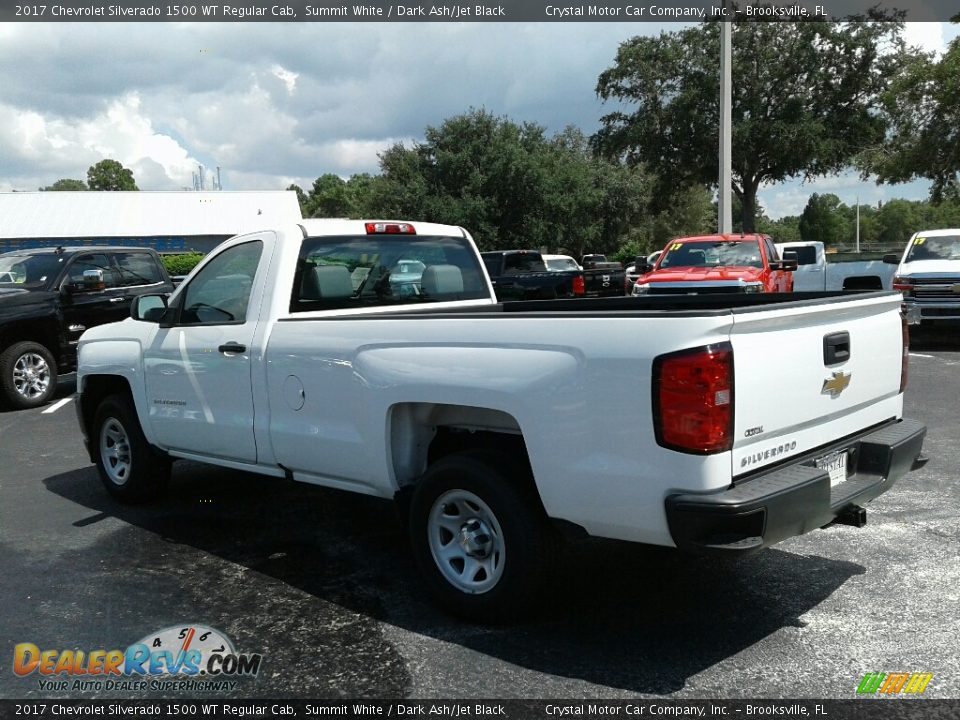 2017 Chevrolet Silverado 1500 WT Regular Cab Summit White / Dark Ash/Jet Black Photo #3