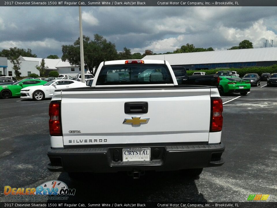 2017 Chevrolet Silverado 1500 WT Regular Cab Summit White / Dark Ash/Jet Black Photo #4