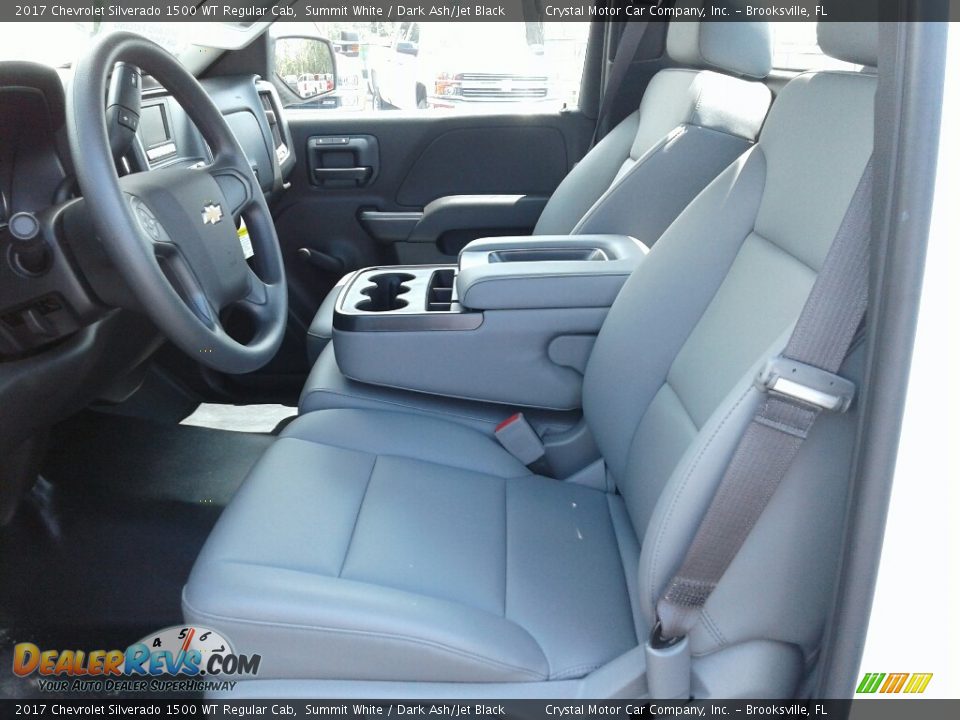 2017 Chevrolet Silverado 1500 WT Regular Cab Summit White / Dark Ash/Jet Black Photo #9
