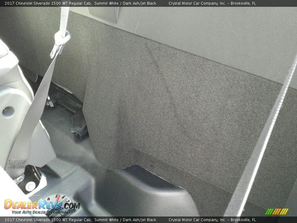 2017 Chevrolet Silverado 1500 WT Regular Cab Summit White / Dark Ash/Jet Black Photo #10
