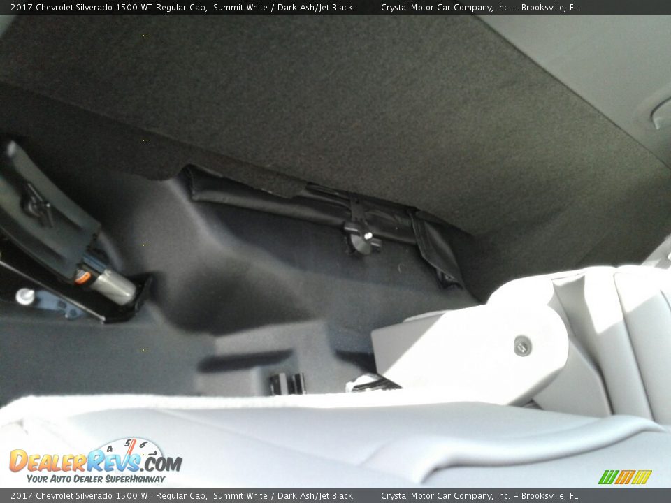 2017 Chevrolet Silverado 1500 WT Regular Cab Summit White / Dark Ash/Jet Black Photo #11