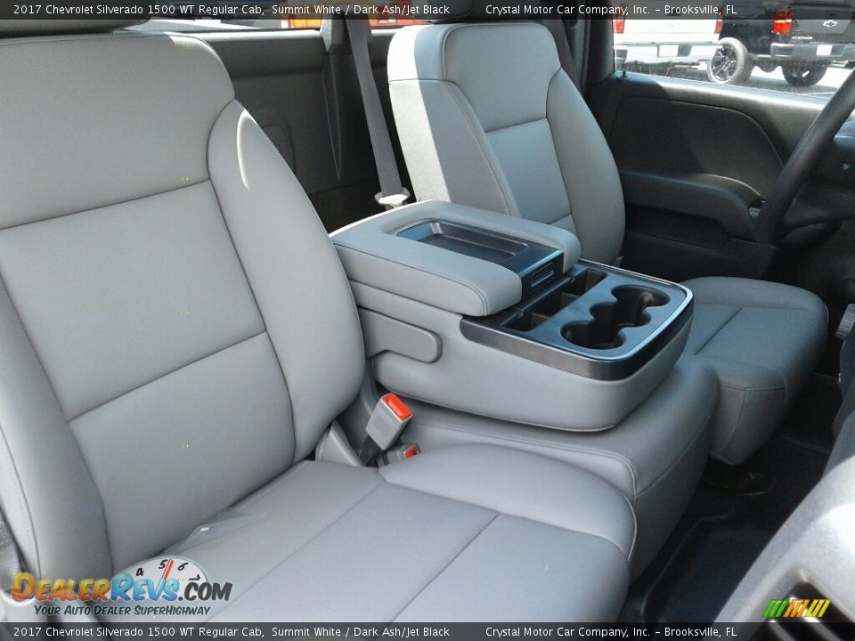 2017 Chevrolet Silverado 1500 WT Regular Cab Summit White / Dark Ash/Jet Black Photo #12
