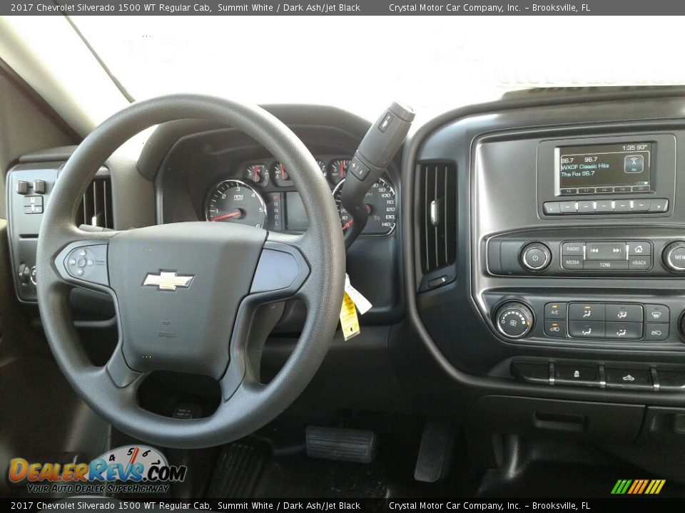 2017 Chevrolet Silverado 1500 WT Regular Cab Summit White / Dark Ash/Jet Black Photo #13