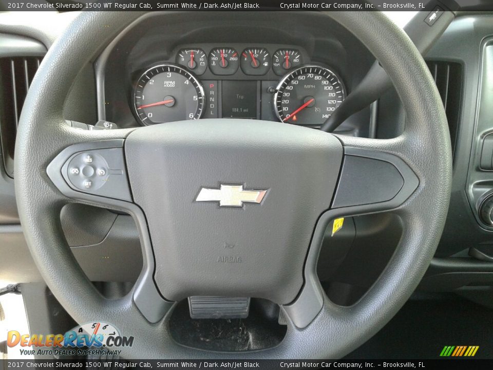 2017 Chevrolet Silverado 1500 WT Regular Cab Summit White / Dark Ash/Jet Black Photo #14