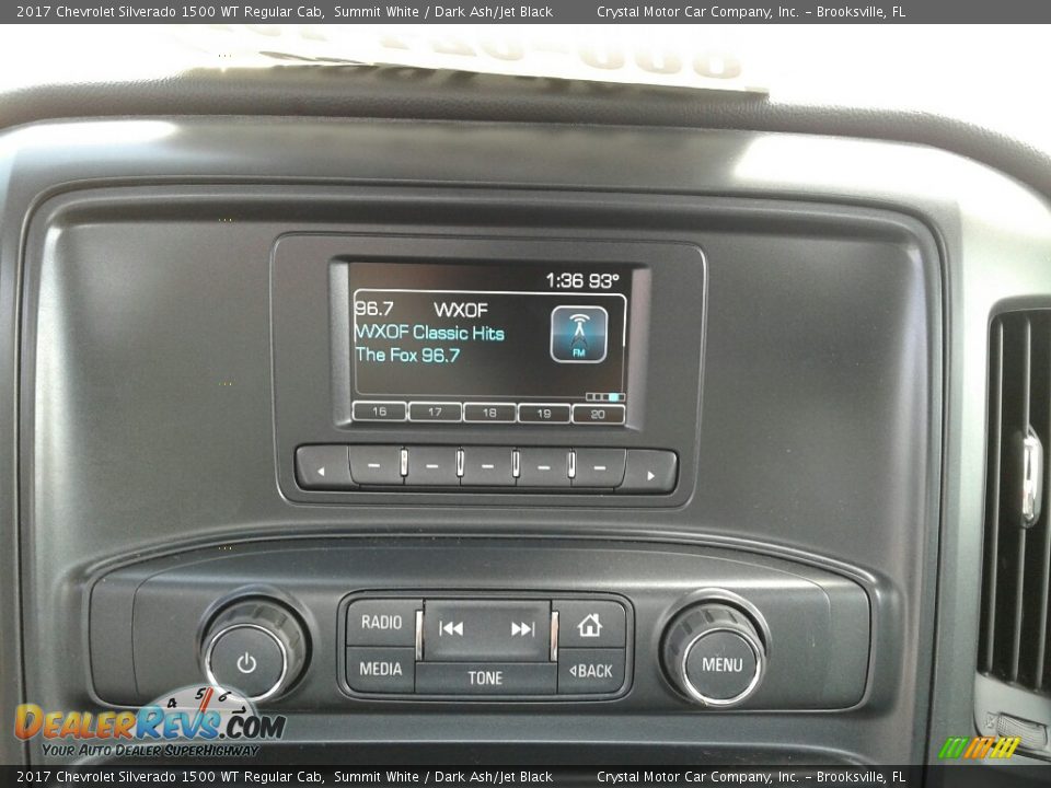 2017 Chevrolet Silverado 1500 WT Regular Cab Summit White / Dark Ash/Jet Black Photo #15