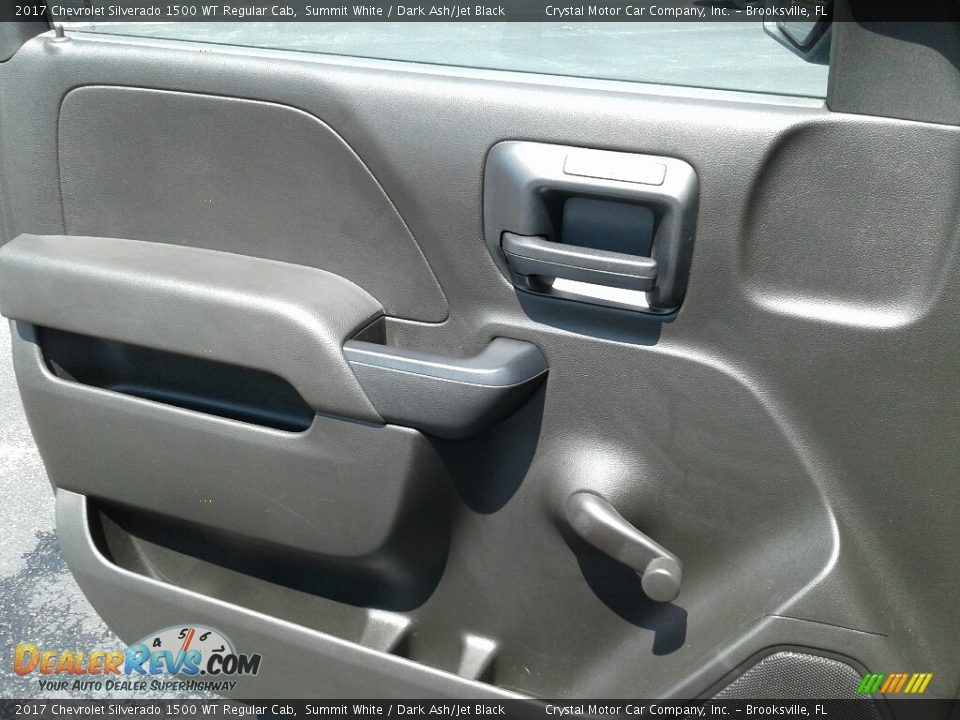 2017 Chevrolet Silverado 1500 WT Regular Cab Summit White / Dark Ash/Jet Black Photo #17