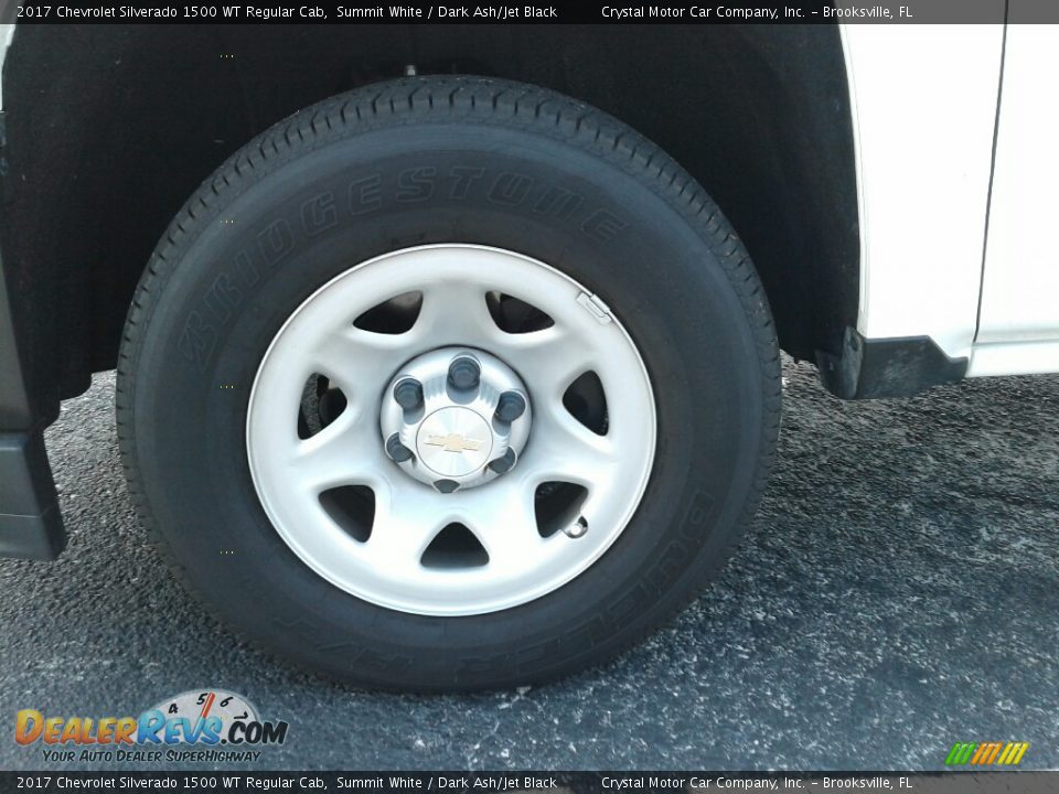 2017 Chevrolet Silverado 1500 WT Regular Cab Summit White / Dark Ash/Jet Black Photo #20