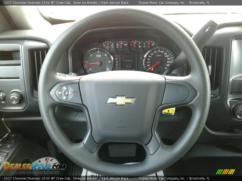 2017 Chevrolet Silverado 1500 WT Crew Cab Steering Wheel Photo #14