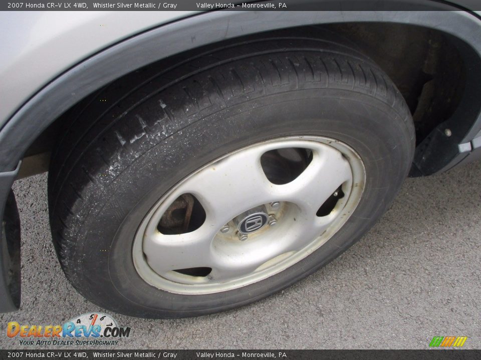 2007 Honda CR-V LX 4WD Whistler Silver Metallic / Gray Photo #6