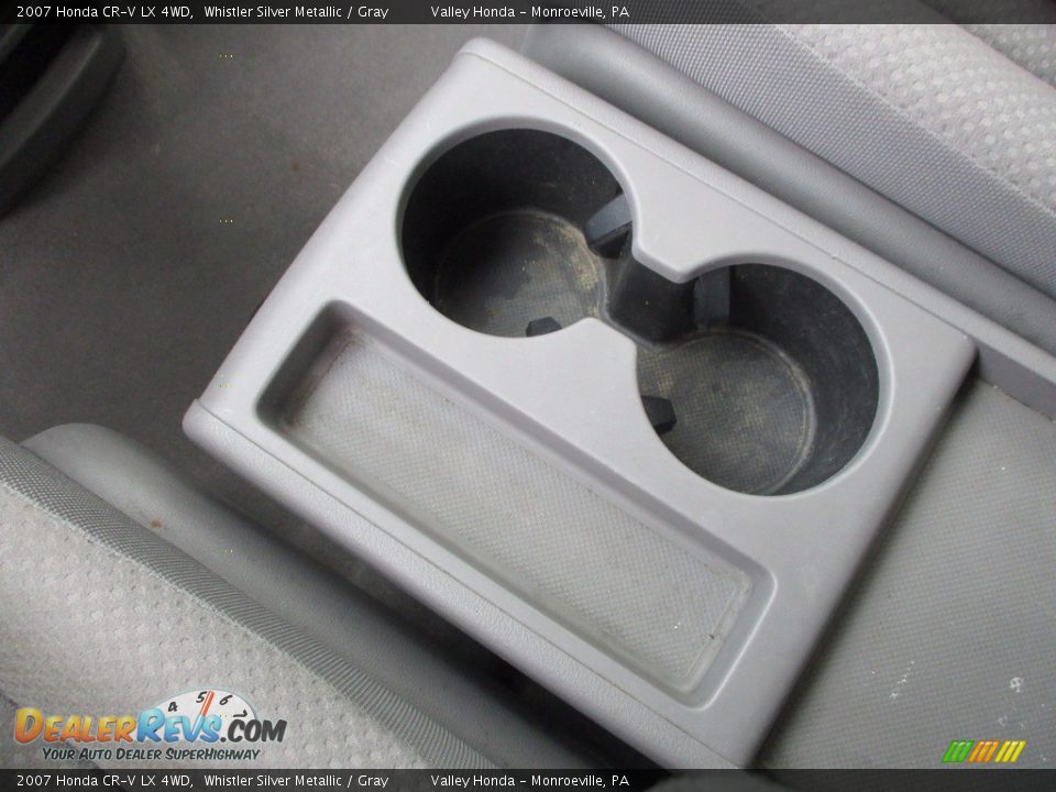 2007 Honda CR-V LX 4WD Whistler Silver Metallic / Gray Photo #17