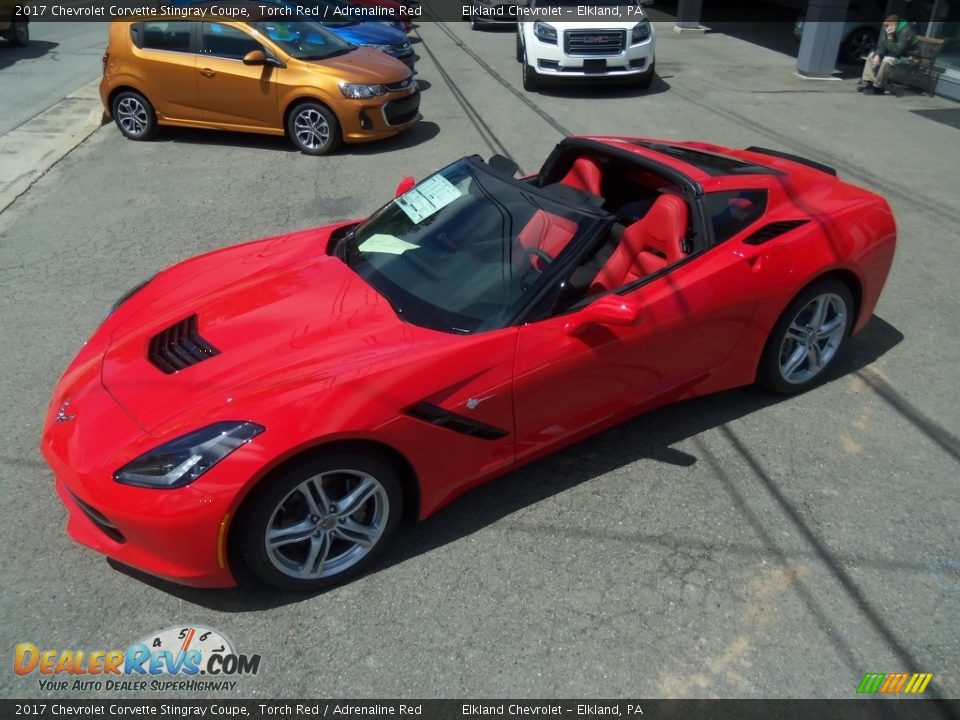 2017 Chevrolet Corvette Stingray Coupe Torch Red / Adrenaline Red Photo #1