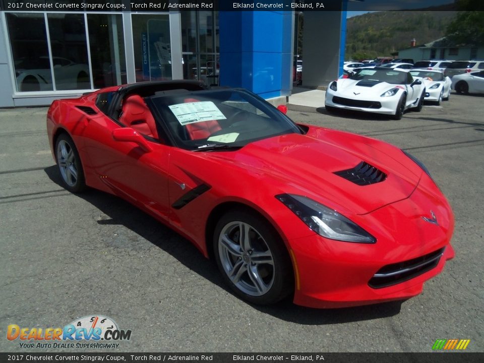 2017 Chevrolet Corvette Stingray Coupe Torch Red / Adrenaline Red Photo #5