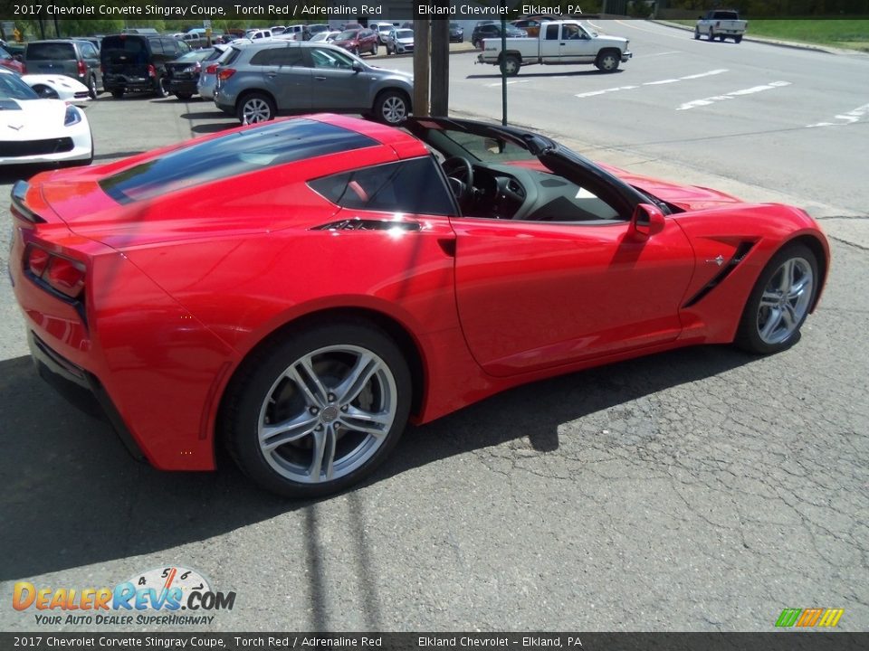 2017 Chevrolet Corvette Stingray Coupe Torch Red / Adrenaline Red Photo #6