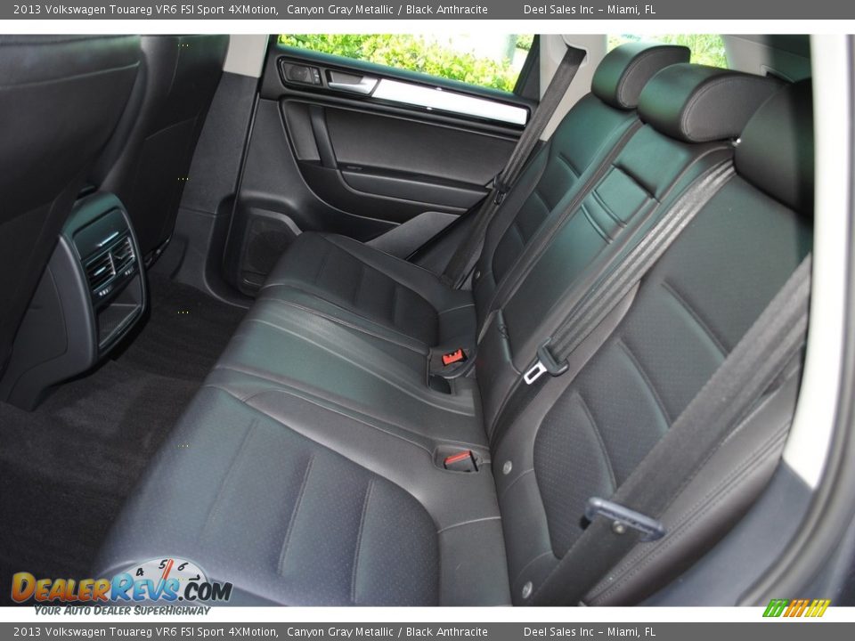2013 Volkswagen Touareg VR6 FSI Sport 4XMotion Canyon Gray Metallic / Black Anthracite Photo #12
