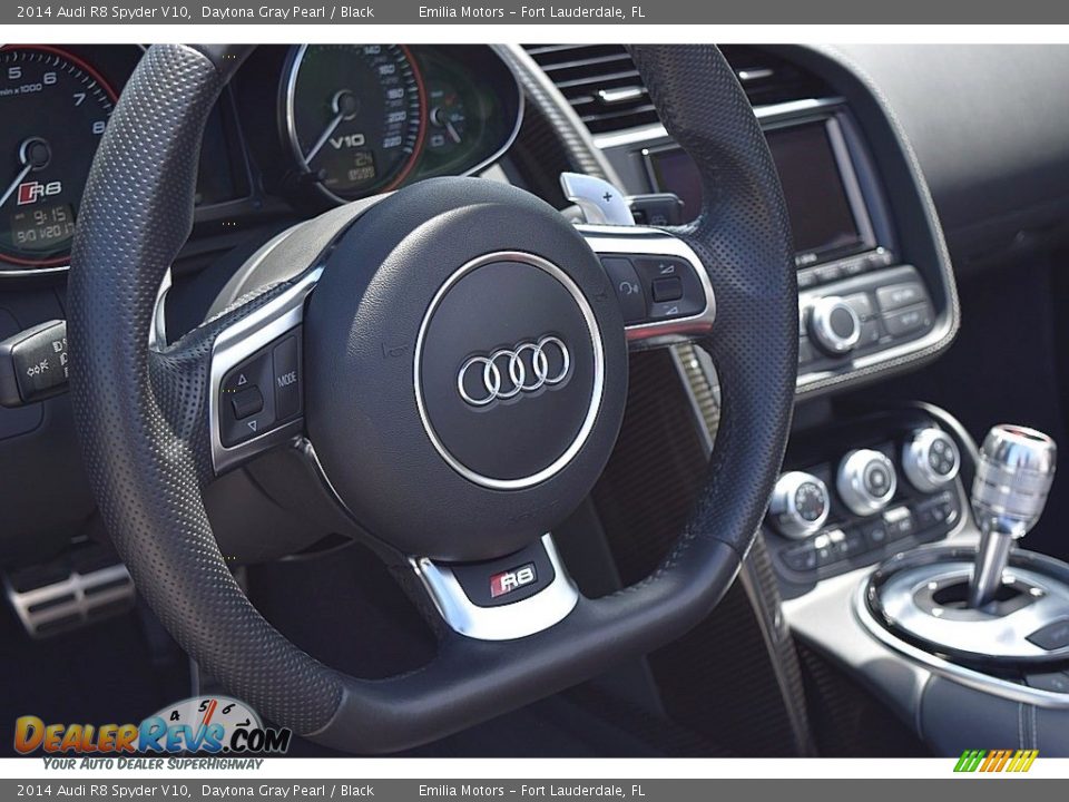 2014 Audi R8 Spyder V10 Steering Wheel Photo #25