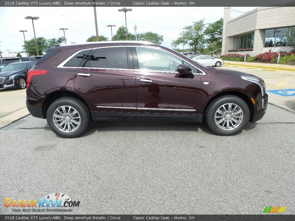 2018 Cadillac XT5 Luxury AWD Deep Amethyst Metallic / Cirrus Photo #2
