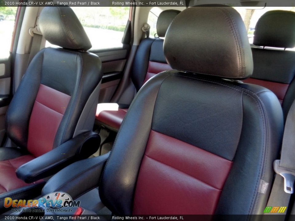 2010 Honda CR-V LX AWD Tango Red Pearl / Black Photo #6
