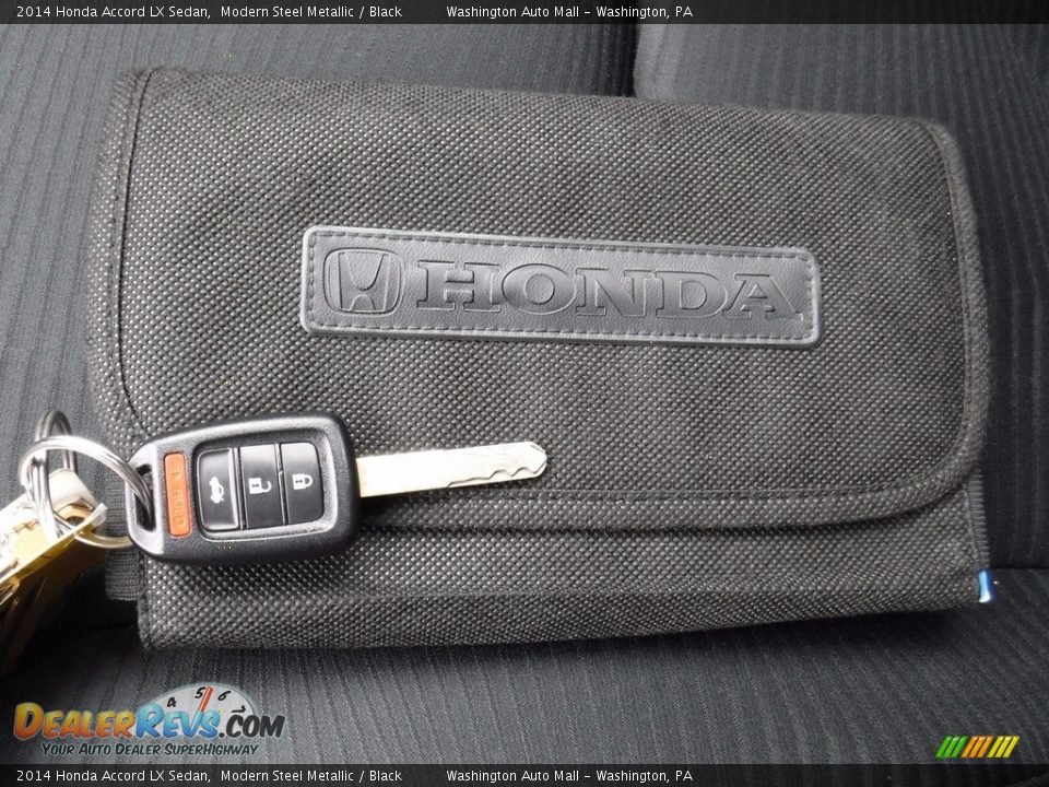 2014 Honda Accord LX Sedan Modern Steel Metallic / Black Photo #20