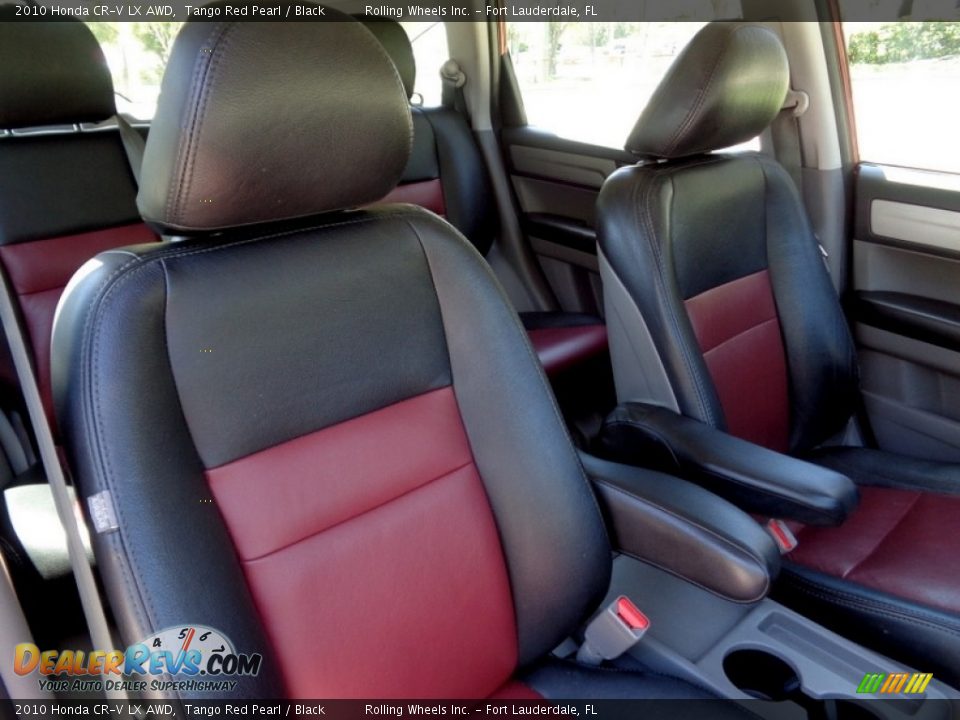 2010 Honda CR-V LX AWD Tango Red Pearl / Black Photo #30