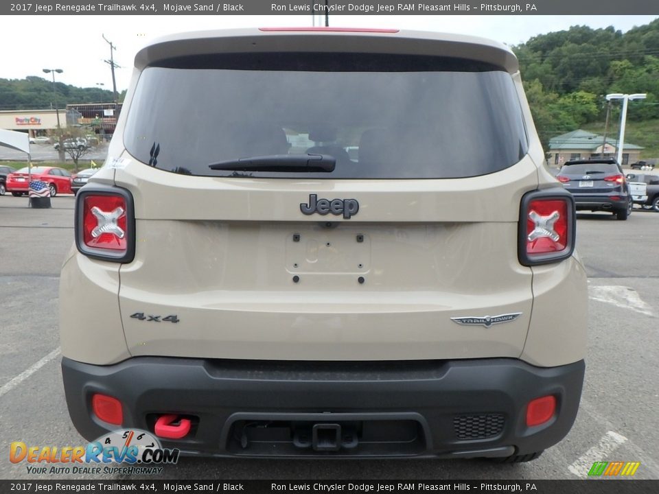 2017 Jeep Renegade Trailhawk 4x4 Mojave Sand / Black Photo #4