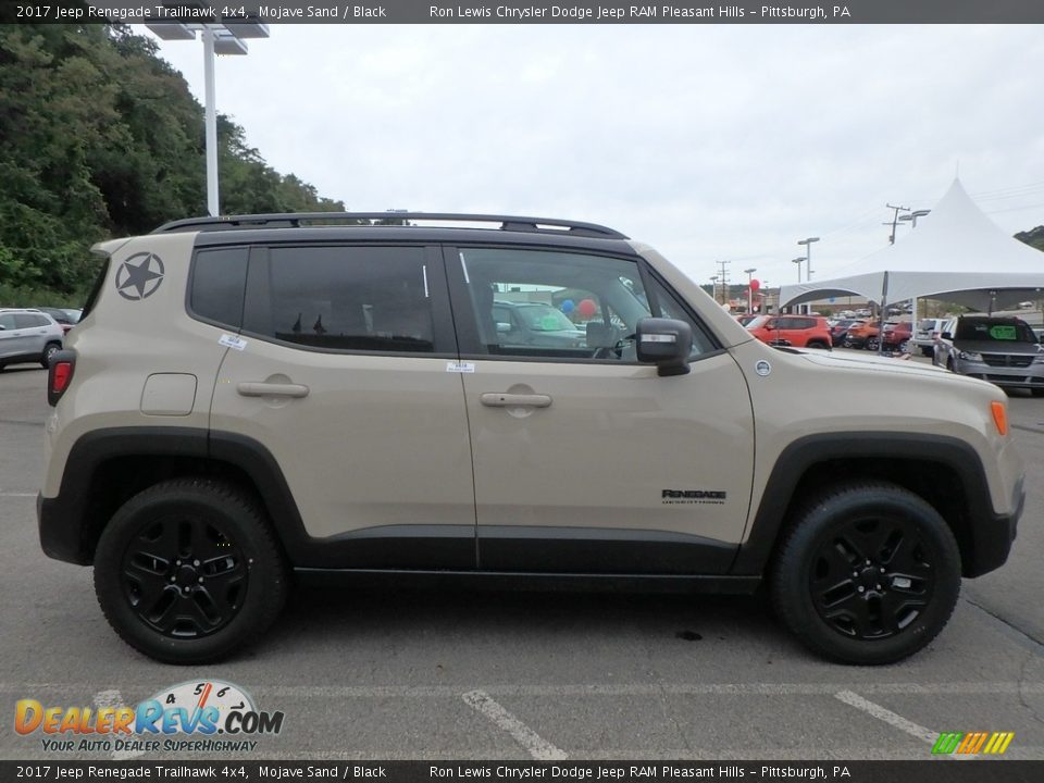 2017 Jeep Renegade Trailhawk 4x4 Mojave Sand / Black Photo #6