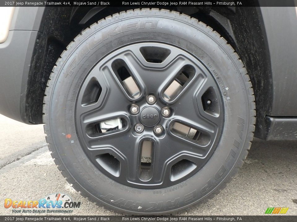 2017 Jeep Renegade Trailhawk 4x4 Mojave Sand / Black Photo #9