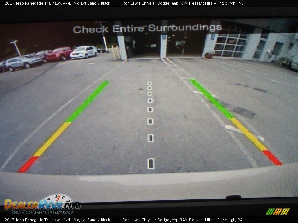 2017 Jeep Renegade Trailhawk 4x4 Mojave Sand / Black Photo #17