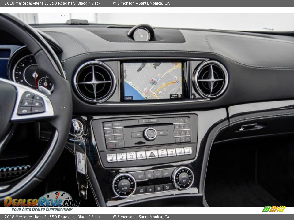 Navigation of 2018 Mercedes-Benz SL 550 Roadster Photo #7