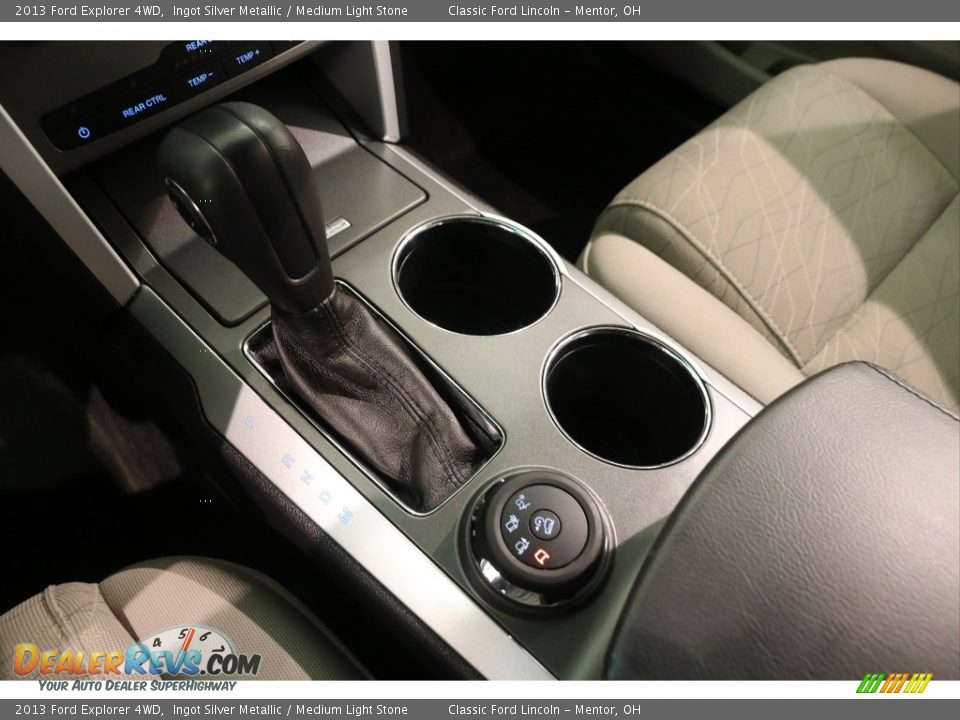 2013 Ford Explorer 4WD Ingot Silver Metallic / Medium Light Stone Photo #11