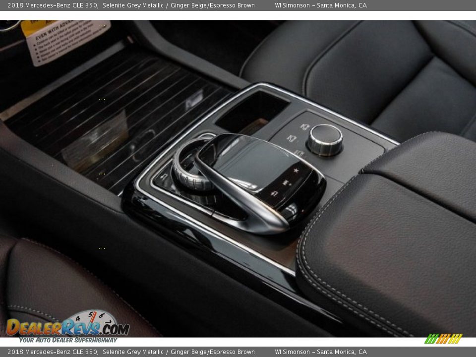 2018 Mercedes-Benz GLE 350 Selenite Grey Metallic / Ginger Beige/Espresso Brown Photo #7