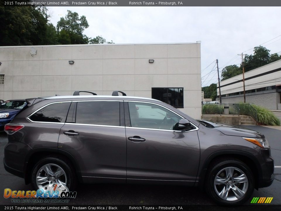 2015 Toyota Highlander Limited AWD Predawn Gray Mica / Black Photo #2