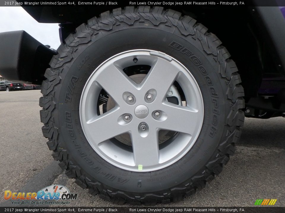 2017 Jeep Wrangler Unlimited Sport 4x4 Wheel Photo #9