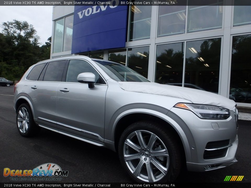 Front 3/4 View of 2018 Volvo XC90 T6 AWD Inscription Photo #1
