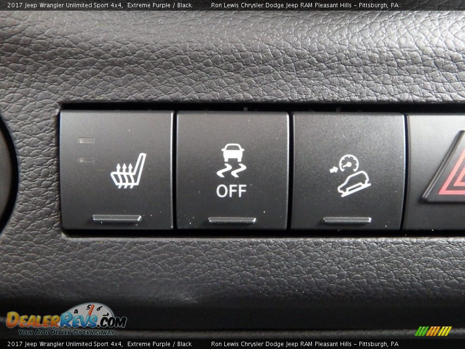 2017 Jeep Wrangler Unlimited Sport 4x4 Extreme Purple / Black Photo #16