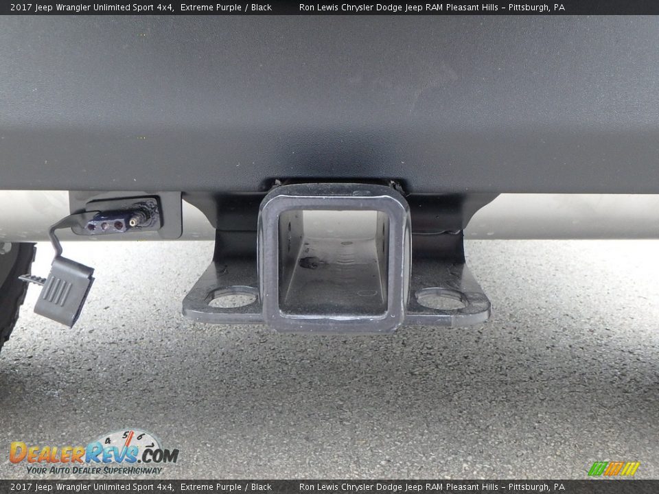 2017 Jeep Wrangler Unlimited Sport 4x4 Extreme Purple / Black Photo #20