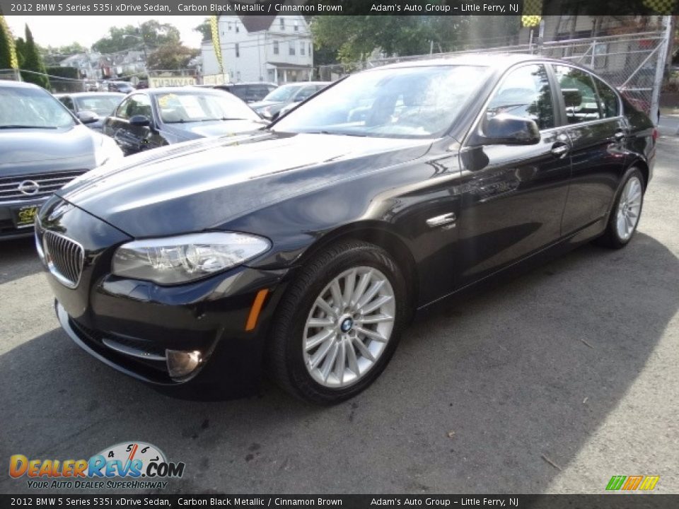 Front 3/4 View of 2012 BMW 5 Series 535i xDrive Sedan Photo #3