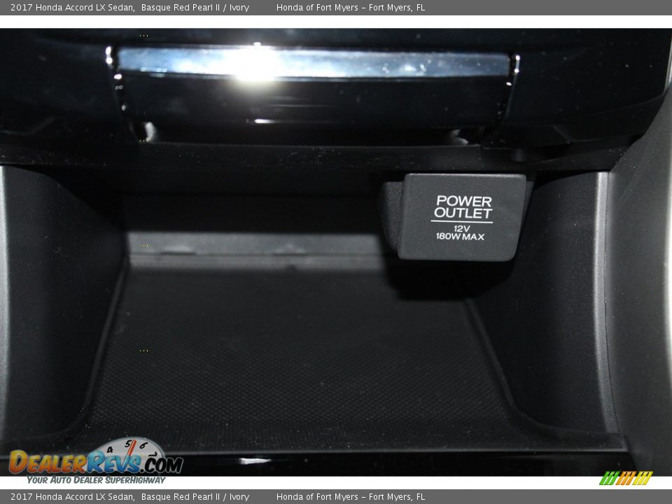 2017 Honda Accord LX Sedan Basque Red Pearl II / Ivory Photo #20