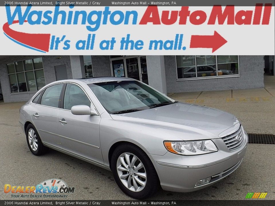 2006 Hyundai Azera Limited Bright Silver Metallic / Gray Photo #1