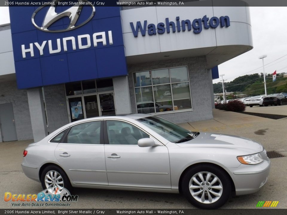 2006 Hyundai Azera Limited Bright Silver Metallic / Gray Photo #2