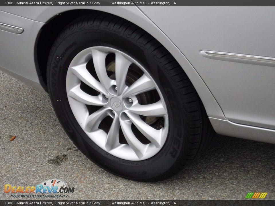 2006 Hyundai Azera Limited Bright Silver Metallic / Gray Photo #3
