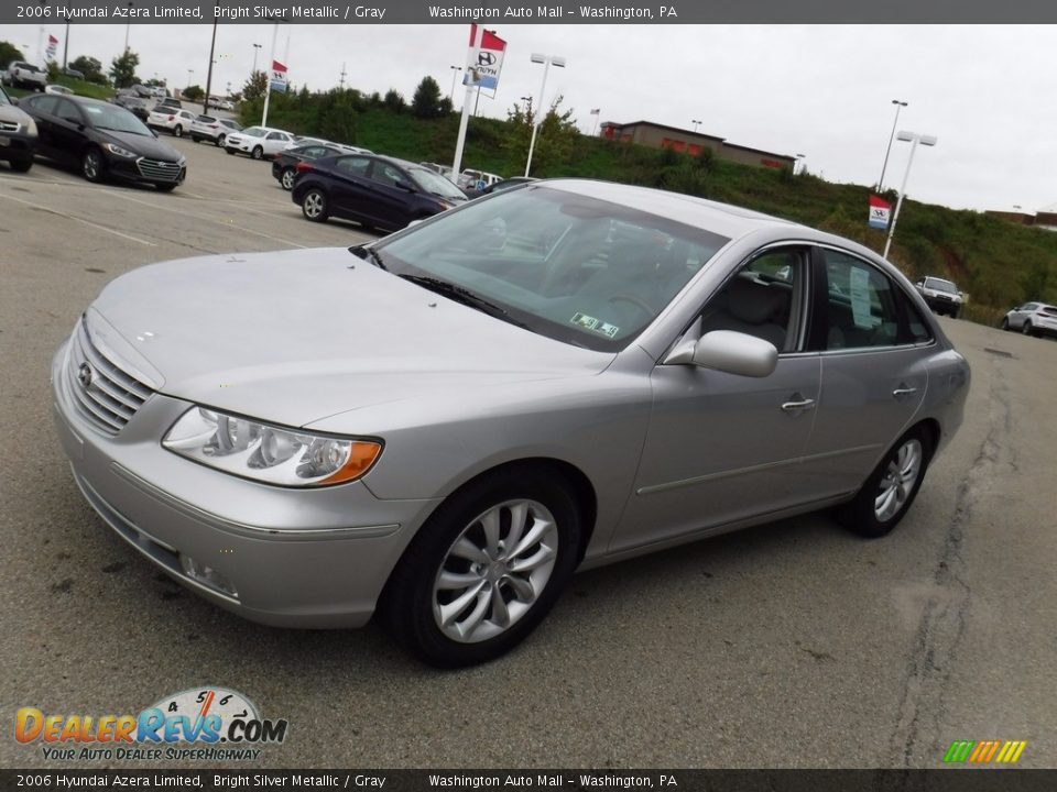 2006 Hyundai Azera Limited Bright Silver Metallic / Gray Photo #6