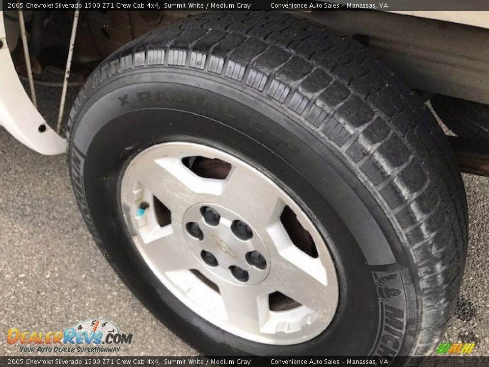 2005 Chevrolet Silverado 1500 Z71 Crew Cab 4x4 Summit White / Medium Gray Photo #22